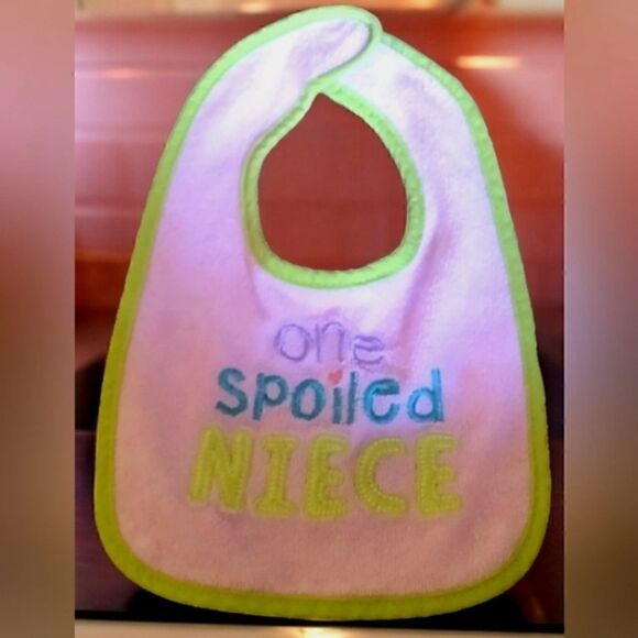 JUICY COUTURE BIBS BABY LOT SEVEN PUMA & more! 7 NEW & GENTLY USED Girls - Picture 13 of 14